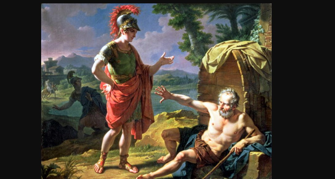 Biseda e Aleksandrit të Madh me Diogjenin