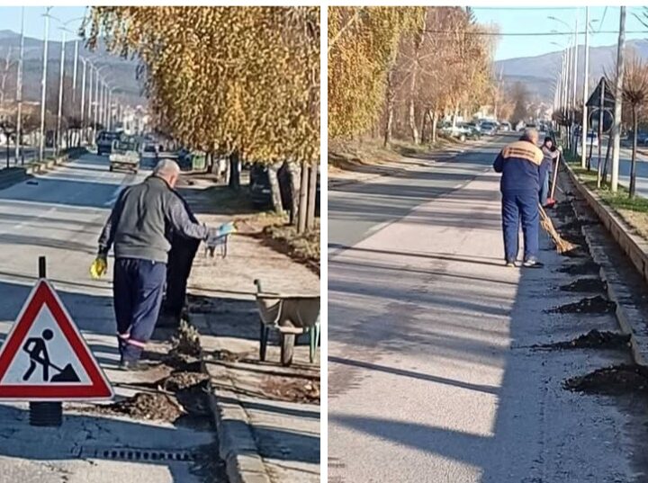 Aksion i Gjerë Pastrimi në Magjistralen Hyrëse të Kërçovës