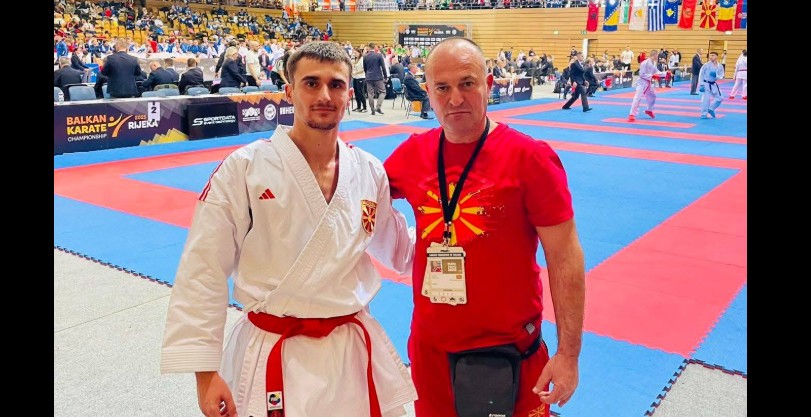 Urime: Kërçovari Nuredin Dervishi – Nënkampion Ballkanik në Kata për Juniorë