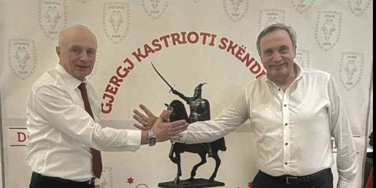Kërçovari Sadik Emroja takim me pasardhësin e Skenderbeut