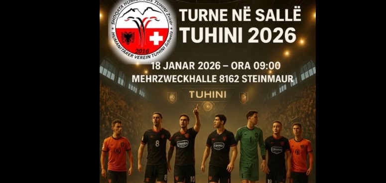 Turneu në Sallë “Tuhini 2026”