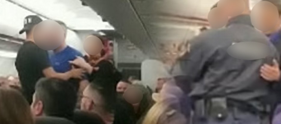 Tifozët sllovakë shkaktuan panik në Aeroportin e Shkupit!