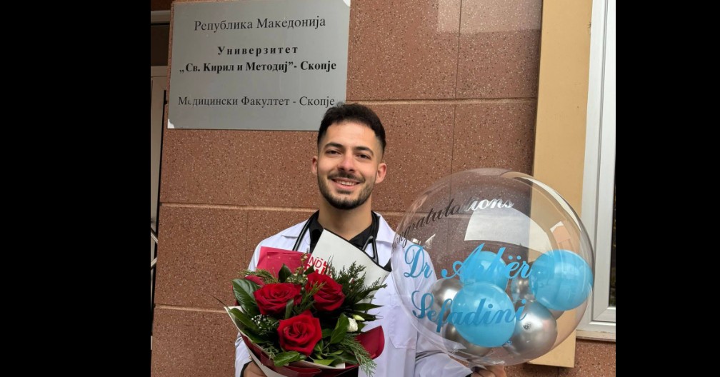 Urime: Arber Sefadini – Mjeku i ri që i shtohet kapaciteteve shëndetësore të Kërçovës