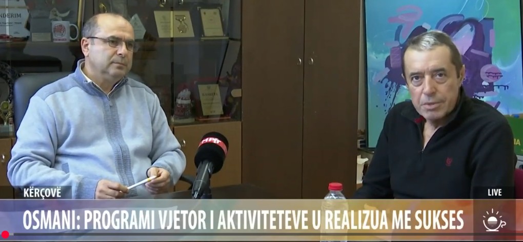 Interviste me drejtorin e Qendrës së kulturës në Kërçovë Mazllam Osmani (VIDEO)