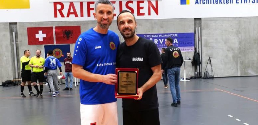 Shoqata Humanitare Cërvica Mirënjohje për Jetmir Kadriun