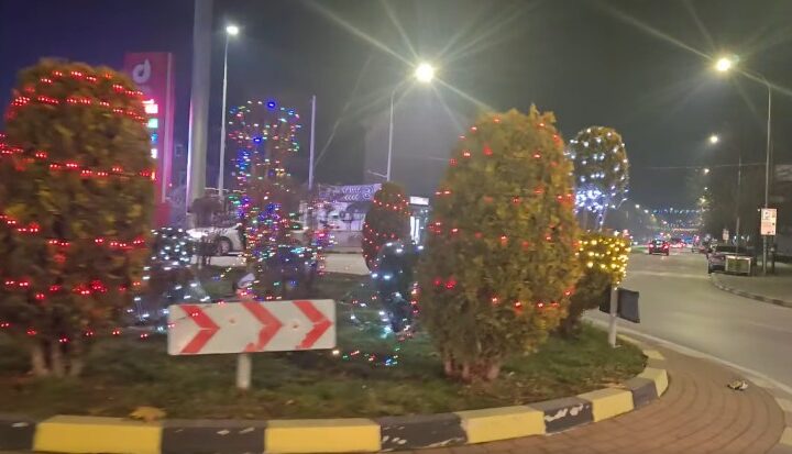 Kërçova zbukurohet për vitin e ri! (VIDEO)