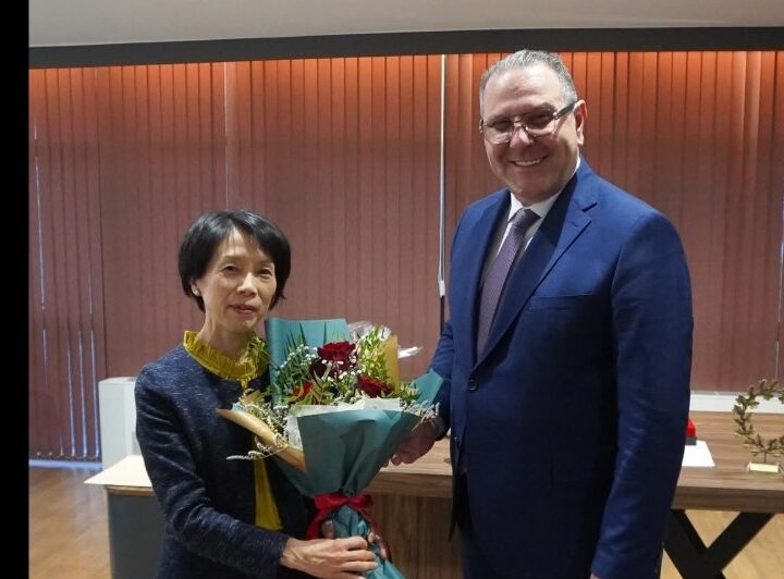 Kryetari i Kërçovës priti ambasadoren e Japonisë, Setsuko Kawahara