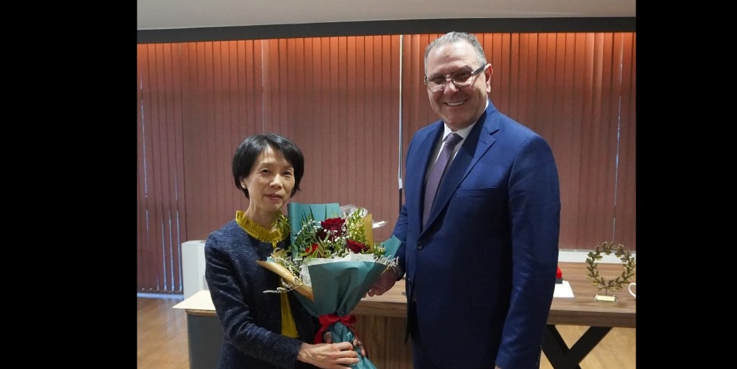 Kryetari i Kërçovës priti ambasadoren e Japonisë, Setsuko Kawahara
