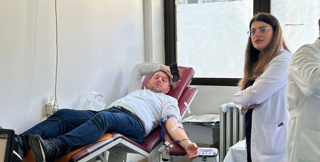 “Dhuro gjak, shpëto jetë” – Aksion human për dhurim gjaku në Spitalin e Kërçovës