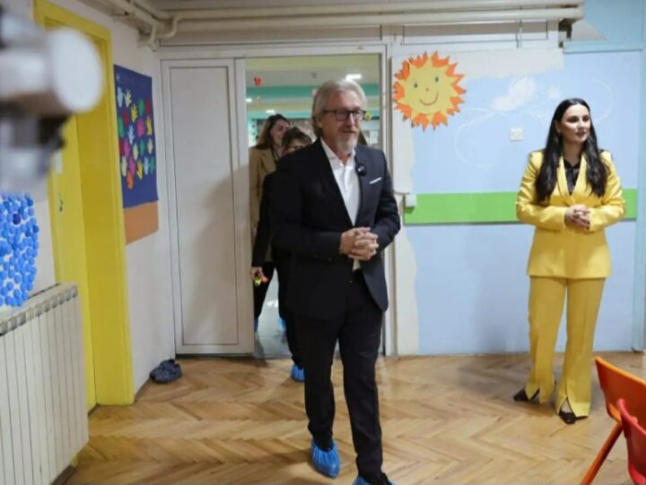 Fatmir Limani e riktheu buzëqeshjen në kopshtin e fëmijëvë të Kërçovës me emrimin e Arlinda Shainit si drejtoreshë