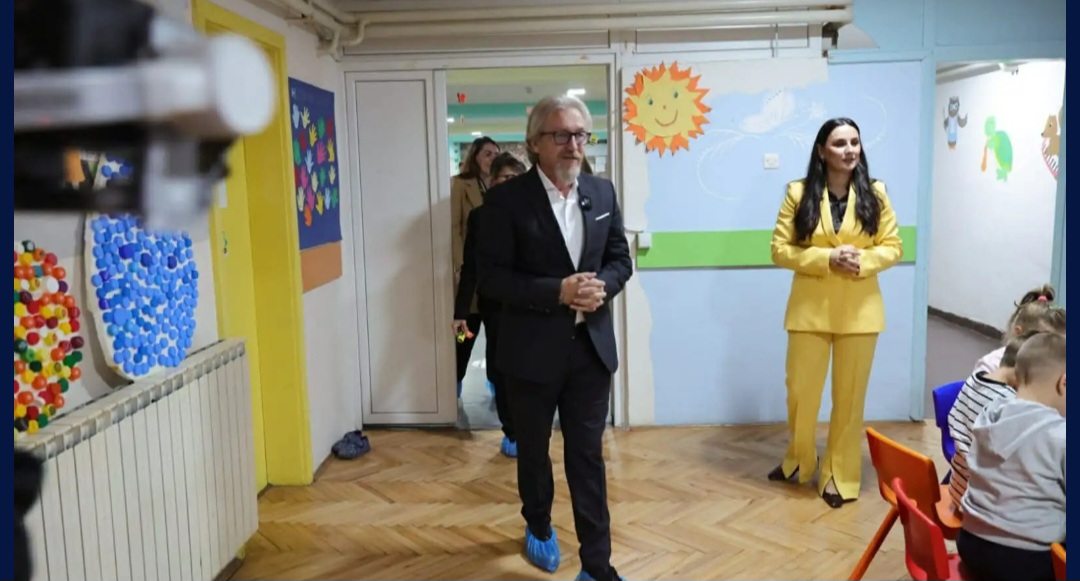 Fatmir Limani e riktheu buzëqeshjen në kopshtin e fëmijëvë të Kërçovës me emrimin e Arlinda Shainit si drejtoreshë