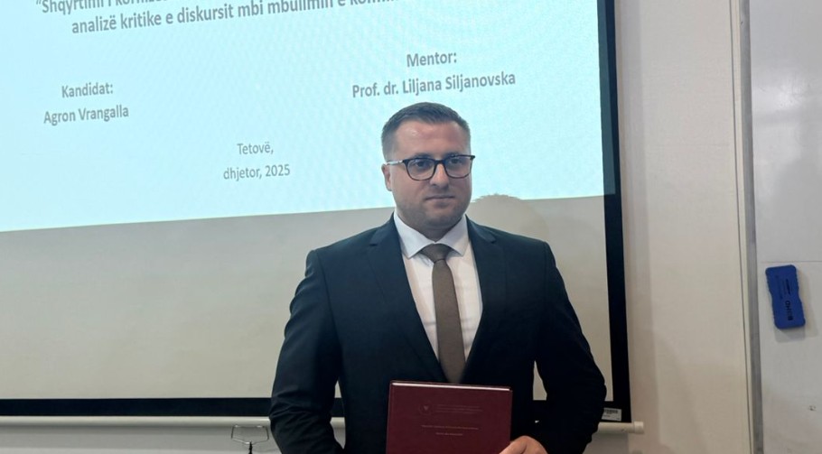 Urime: Doktoron Agron Vrangalla