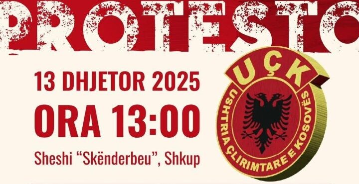 Protestë në Shkup !