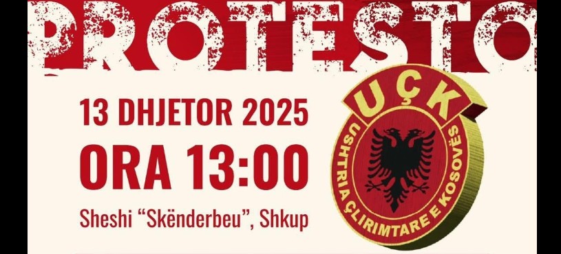 Protestë në Shkup !