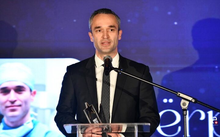 Zvicër: Kirurgu Kërçovarë Dr. Përparim Limani, shpallet Personalitet i Shëndetësisë në “Alb Gala”