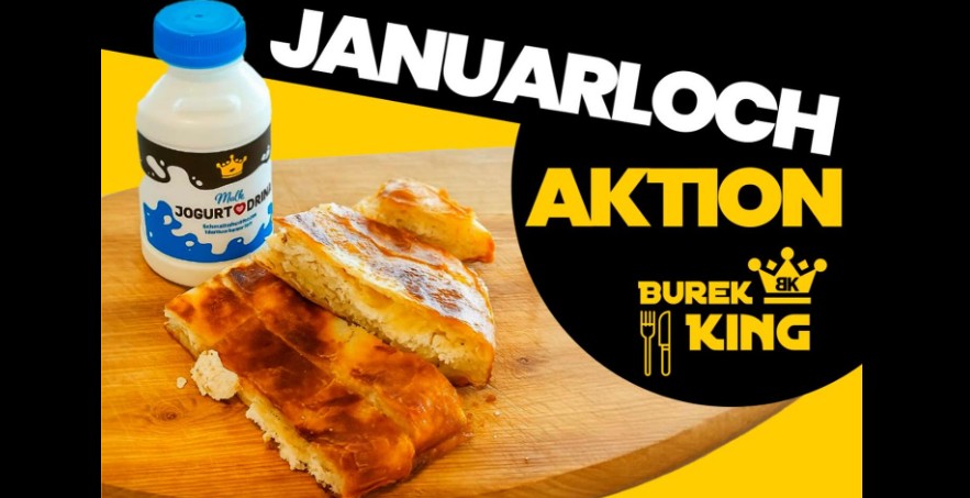 Akcion: Burek plus jogurt për 10 franga në Burek King