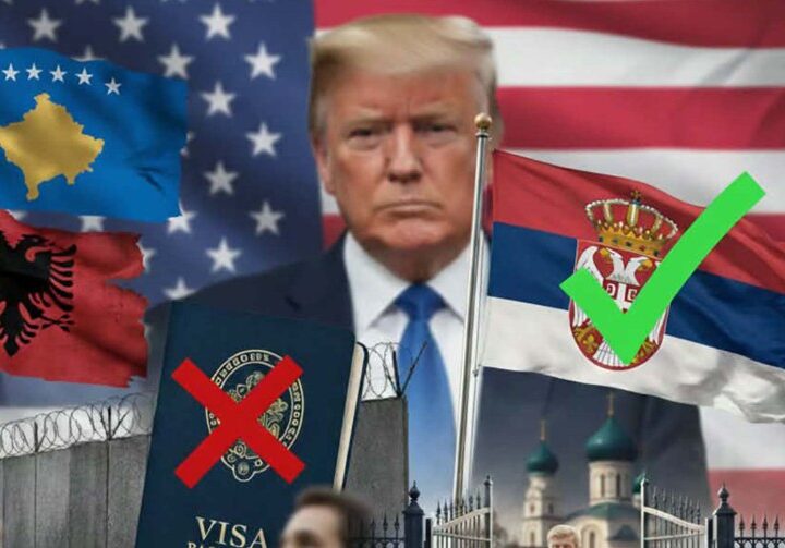 Amerika pezullon vizat për Shqipërin dhe Kosovën por jo për Serbinë ?