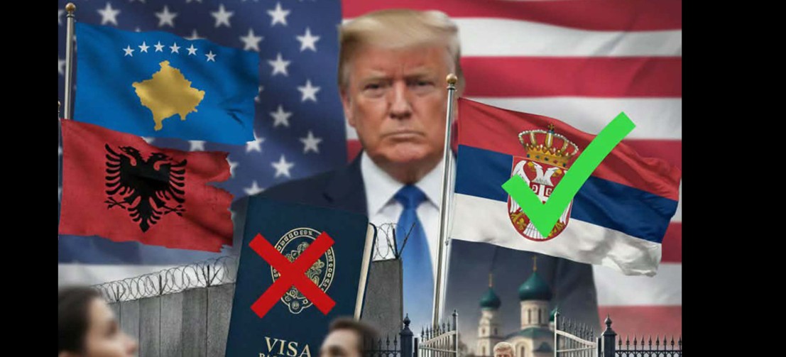Amerika pezullon vizat për Shqipërin dhe Kosovën por jo për Serbinë ?