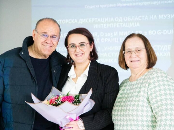 Urime: Kërçovarja Agona Çupi përmbyll studimet e doktoraturës