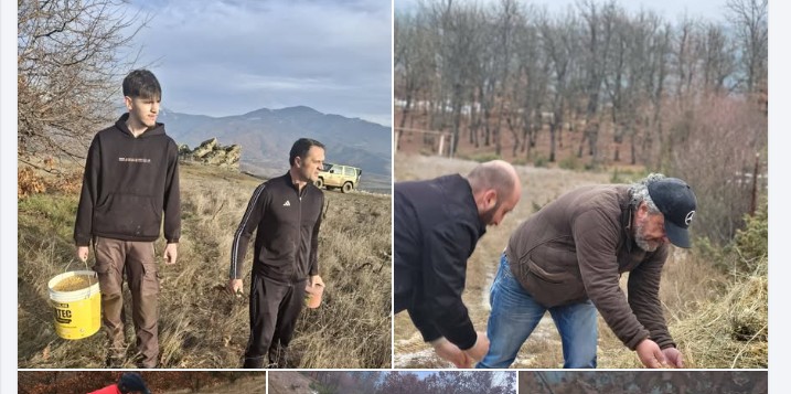 Kërçovë: Shoqata e Gjuetarëve “Eko Fazan” tregon kujdes edhe gjatë dimrit për kafshët e egra