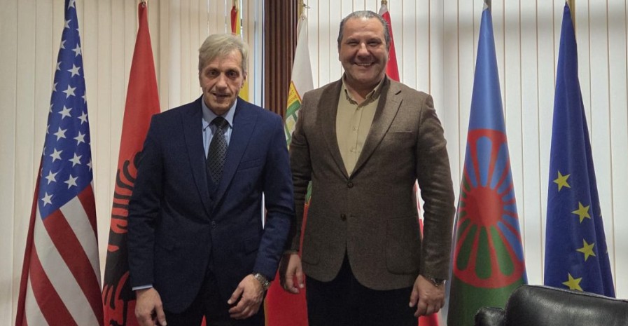 Kryetari i Komunës së Kërçovës zhvilloi një takim pune me z. Salko Kuc