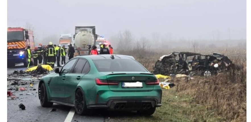 Momenti i aksidentimit ku humben jetën dy shqiptarë (VIDEO)