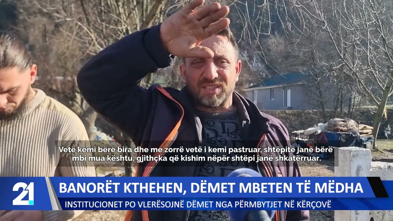 Kërçovë: Banorët kthehen, dëmet mbeten të mëdha!