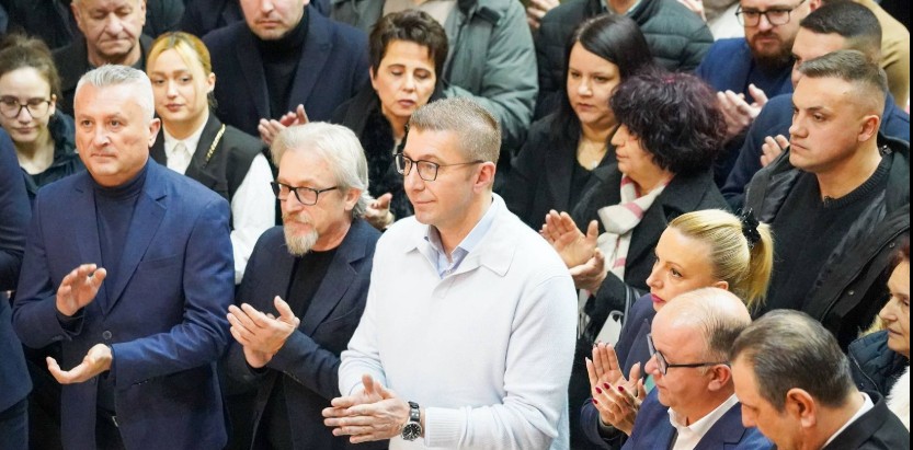 Mickoski ishte sot në Kërçovë