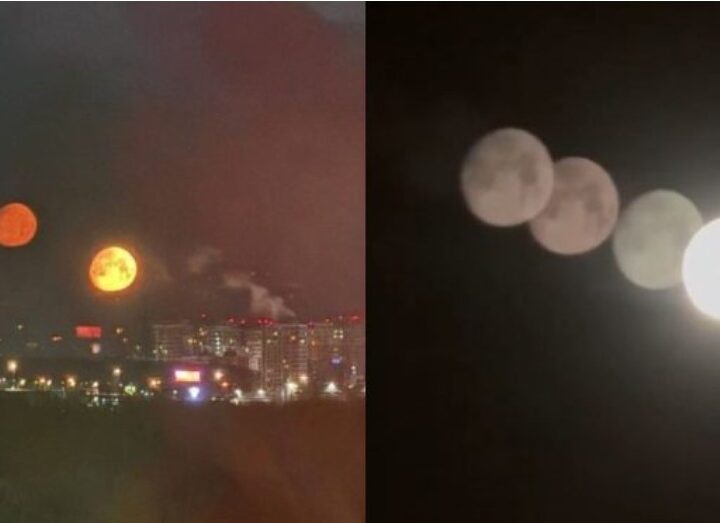 Fenomeni i rrallë në Rusi, 4 hëna u shfaqën gjatë natës ?