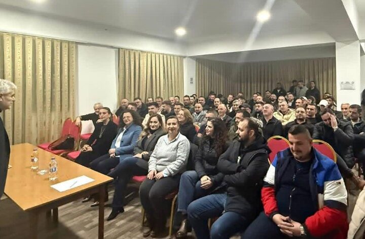 Kreu i BDI Ahmeti mban mbledhjen e parë me degën e re të Kërçovës