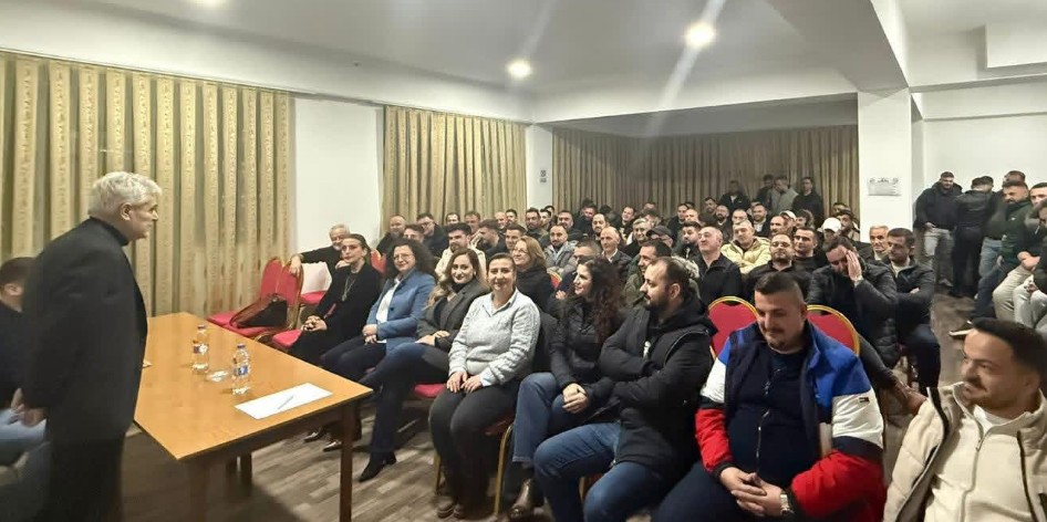 Kreu i BDI Ahmeti mban mbledhjen e parë me degën e re të Kërçovës