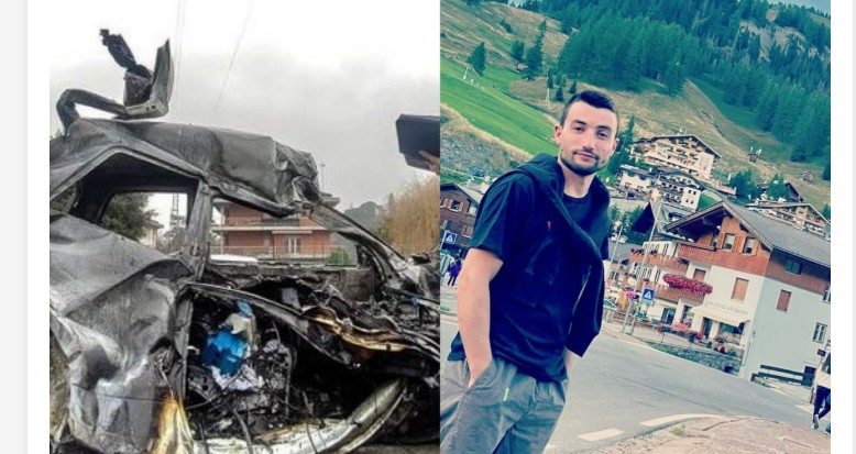 Shqiptari aksidentohet dhe humb jetën në Itali ! Makina i mori flakë! Ngushllime familjes
