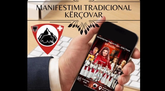 Manifestimi i Shoqatës Kulturore Kërçova hyrja 25 franga për antarët Gratis