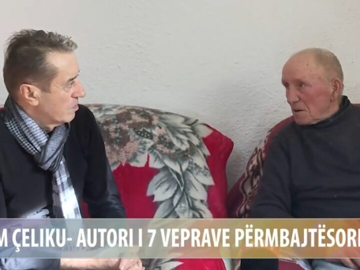 Kërçovari Bajram Çeliku, autorë i 7 veprave përmbajtësore (VIDEO)