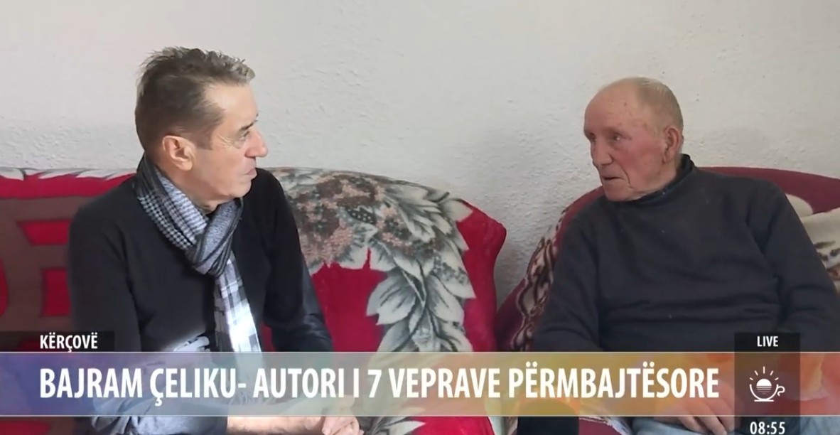 Kërçovari Bajram Çeliku, autorë i 7 veprave përmbajtësore (VIDEO)