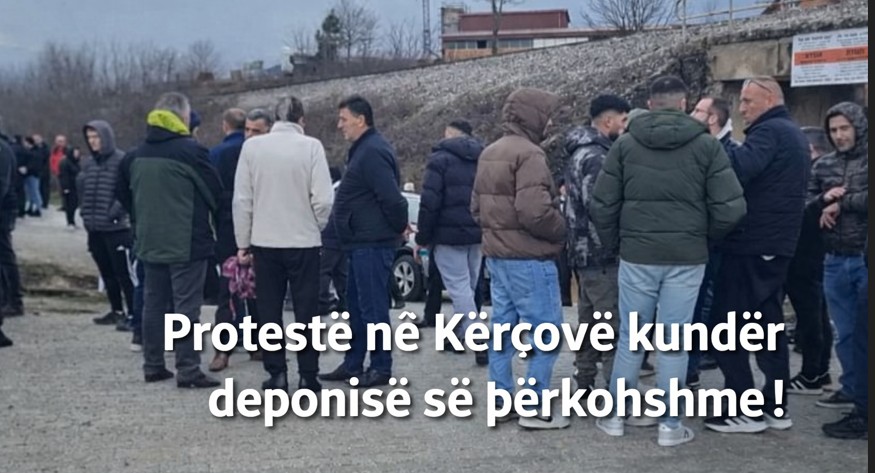 Protestë në Kërçovë kundër deponisë së përkohshme ! (VIDEO)
