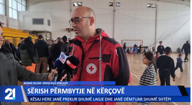 Kërçovë janë prekur shumë lagje dhe janë dëmtuar shumë shtëpi (VIDEO)