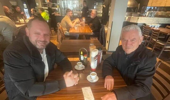 Afaristi Kërçovar nga Zvicra Gëzim Mifrari – Pashina takon prof. Nazif Selimin