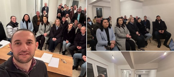 Lëvizja Besa në Kërçovë miraton vendimin e degës, përkrahje unanime nga nëndegët për Fatmir Limanin