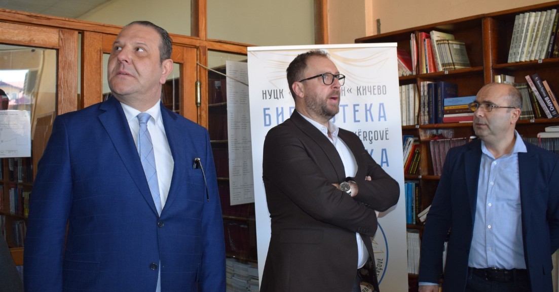 Ministri dhe kryetari vizituan INQK “Koço Racin” – Kërçovë