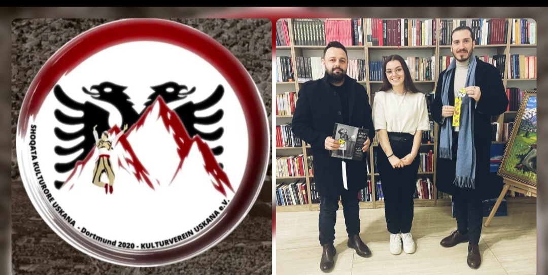Shoqata Uskana në Dortmund me donacion për bibliotekën e Manastirit