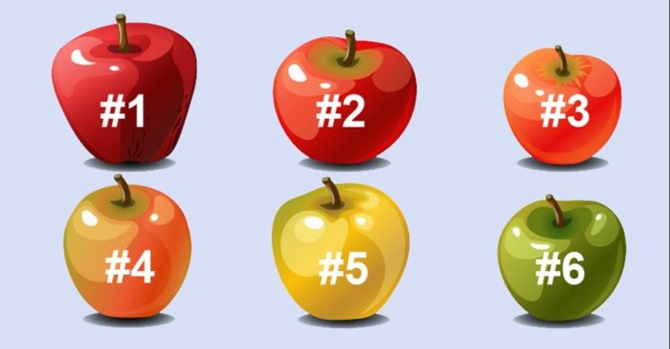 Test personaliteti: Zgjidhni një mollë dhe zbuloni një sekret për veten ?