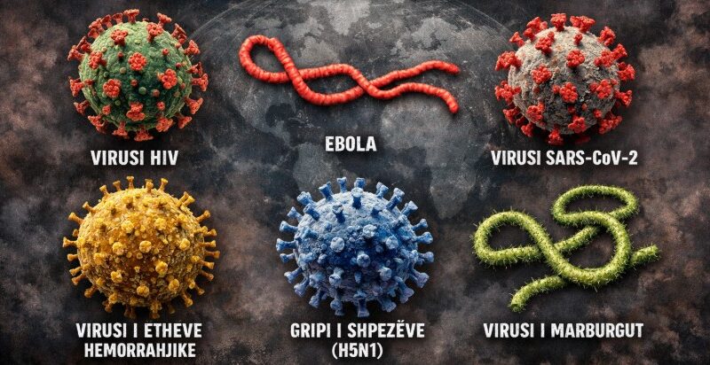 Këta janë viruset më të rrezikshëm që kërcënojnë njerëzimin ?