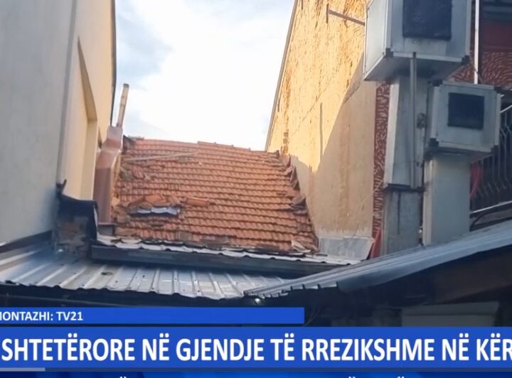 Kërçovë: Banesë shtetërore në gjendje të rrezikshme !? (VIDEO)