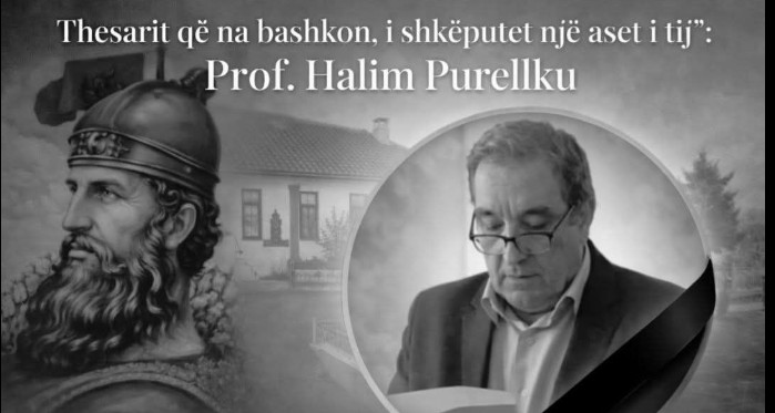 Homazh nga kastriotasit e tij për Prof.Halim Purellkun. Zërin e urtësisë dhe maturisë të historisë sonë.