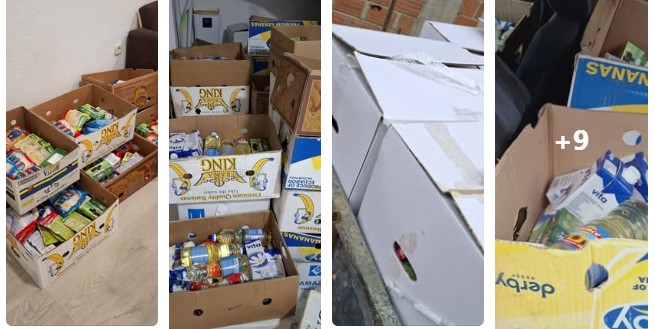 Kalliri i Mirësisë – Kërçovë shpërndau 200 paketa ushqimore për Bajram