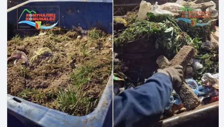 Komunalec Kërçovë: Mos i mbushni kontenjerët me dhe !