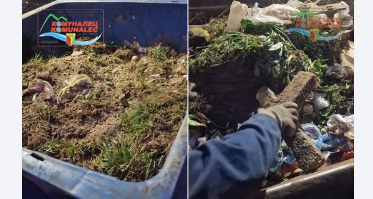 Komunalec Kërçovë: Mos i mbushni kontenjerët me dhe !