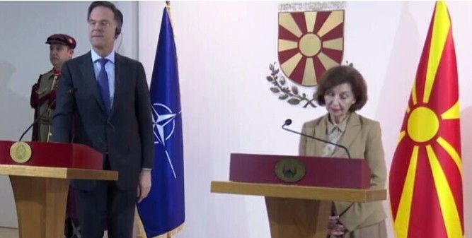 Rutte: NATO i mbron të gjithë aleatët e vet edhe Maqedoninë !