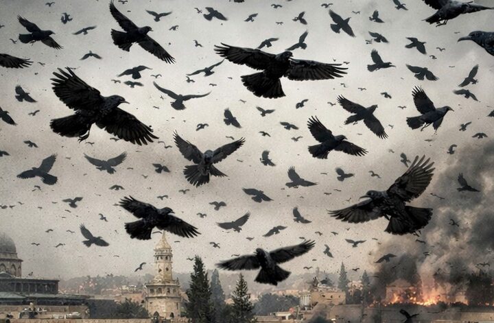 Mijëra sorra “nxinë” qiellin mbi Tel Aviv – njerëzit flasin për shenja apokaliptike (VIDEO)